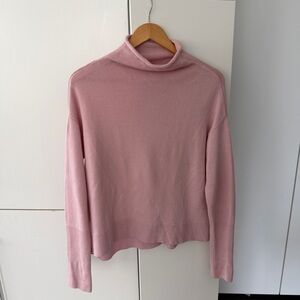 Wilfred Cyprie Soft Pink Turtleneck Sweater